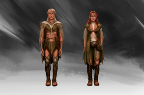 Koncept Leśnych Elfów