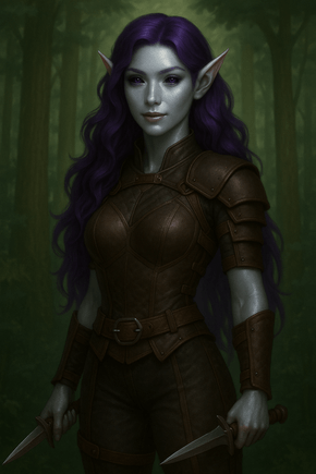 Alwaía jako Księżycowa Elfka