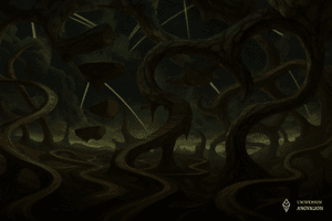 Obrazek przedstawia Międzyświat, który zmienia swój kształt