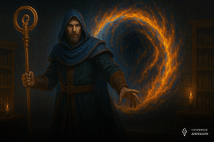 Obrazek przedstawia przeprowadzenie Rytuału Transferu Płaszczyznowego