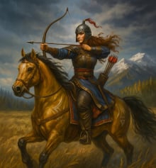 Blaskorożni, odział lekkiej kawalerii Pathissów