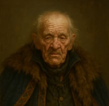 Obrazek przedstawia Deana var Broadwaya, obecnego hrabiego Blackwood oraz głowę rodziny Broadwayów