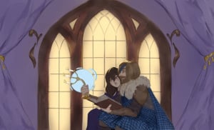 Henry i Josie podczas nauki magii - Josie uczy Henry'ego Magii Srebra