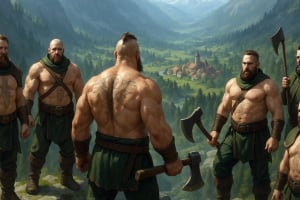 Rębacze z Haltal, jedna z elitarnych jednostek Lustinnów