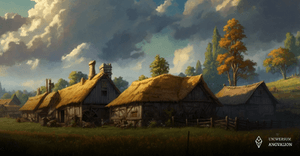 Obrazek przedstawia jeden z folwarków w Casterville