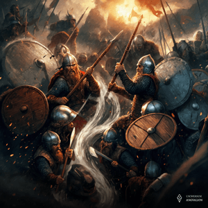 Obrazek przedstawia walki podczas Wielkiej Inwazji Hazardzkiej