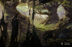 Las Dunsworoth w Dolinie Midru, w której ukrył się Hector