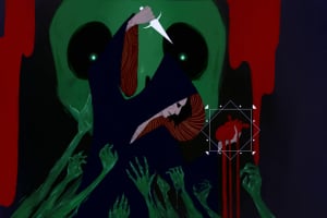 Obrazek przedstawia czarnoksiężnika - użytkownika Czarnej Magii