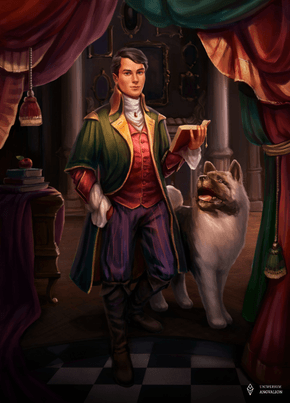 Arno, przykład Aspińczyka w świecie Angvalion