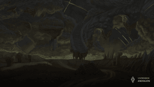 Obrazek przedstawia Międzyświat, metafizyczną płaszczyznę Bezkresu