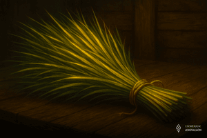 Elficka Trawa w kuchni