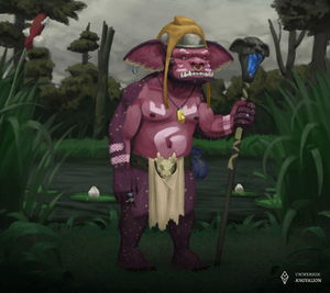 Goblin Szaman, przykład prymitywa