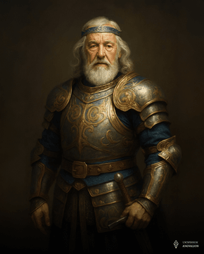 Obrazek przedstawia Hrabiego Lancela II var Langvera, męża Aethelwynn