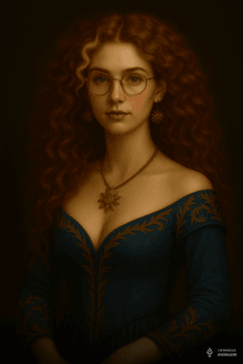 Obrazek przedstawia Irvette var Crawforde, dziedziczkę rodu Crawforde