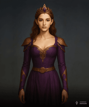 Obrazek przedstawia Lilith Riggver, córkę Victora