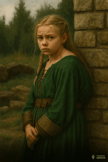 Obrazek przedstawia Lynn Hailey, kiedy była dzieckiem