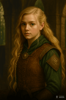 Obrazek przedstawia Lynn Hailey w czasach nauki w Arauleńskiej Kapitule