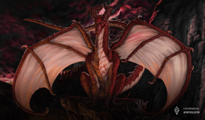 Obrazek przedstawia smoka Sir Mapunteona var Kailena