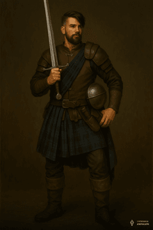 Obrazek przedstawia Wulfritha Blackborne'a, partnera Lynn