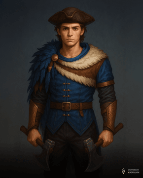 Obrazek przedstawia Thorleya var Langvera, syna Victora