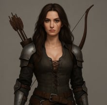 Obrazek przedstawia Ecgwynn Darkstone - długoletnią kochankę Twyli