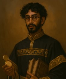 Obrazek przedstawia Josefa Alvareza, uczonego z Uniwersytetu Aspińskiego