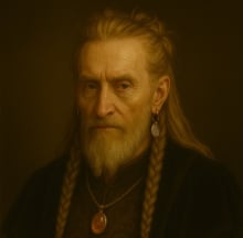 Obrazek przedstawia Leofsige var Paytone, Wicekróla Araulenu oraz Hrabiego Armektu