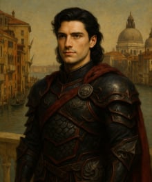 Virgil Medina, kapitan Smoczego Korpusu i największy przeciwnika Hectora