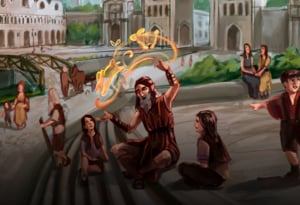 Teatr Płomieni, sztuczka Magii Pirokinezy